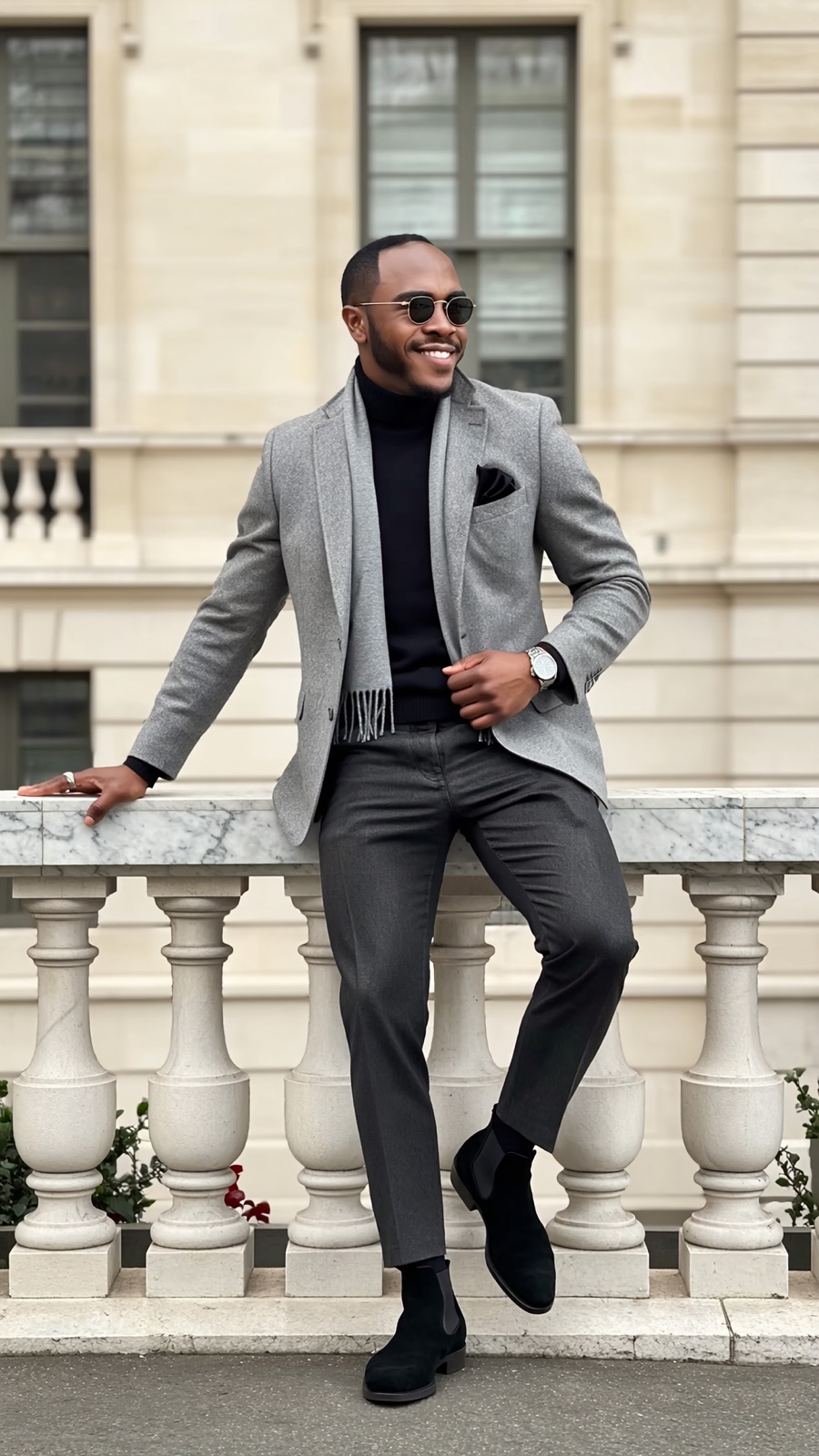Cyriac Zeh — portrait in gray blazer